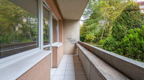 3 pok, balkon,parter, widok na zieleń-Kozłówek