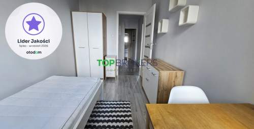 Przestronne 3-pokoje z osobną kuchnią, balkon