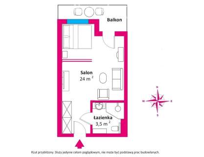 Apartament w Hotelu Diva, 200 m od morza Kołobrzeg