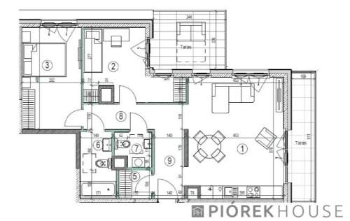 3-pokojowe mieszkanie na Pradze Północ