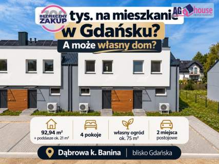 700 tys. na mieszkanie w Gdańsku Zobacz ten dom 