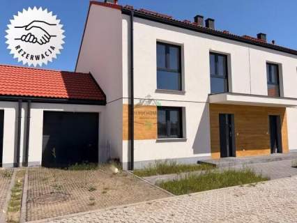 Dom 119,5m2 , działka 200m2, gotowy do wykończenia, Dobrzykowice