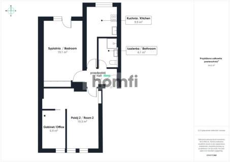 Lublin Centrum 60 m 2 pokoje biuro
