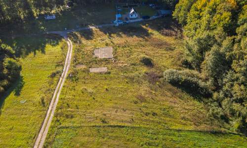 Działka 2650 m z rozpoczętą budową Częstocin