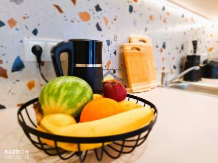Apartament w centrum miasta z dużym tarasem