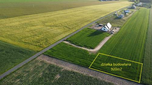 Działka budowlana na sprzedaż, 921 m2, Strzyżewo Kościelne