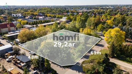 Duża działka w Radomiu pod domy lub usługi