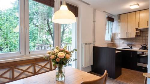 2 pokoje, 41,4 m , Muranów, ul. Niska, balkon, narożne