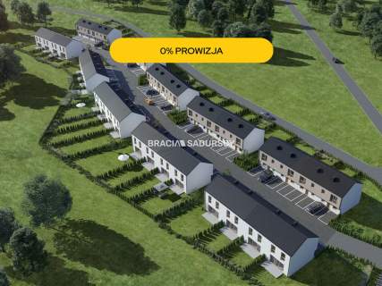 Gotowy dom szeregowy z ogródkiem 2 m.p.