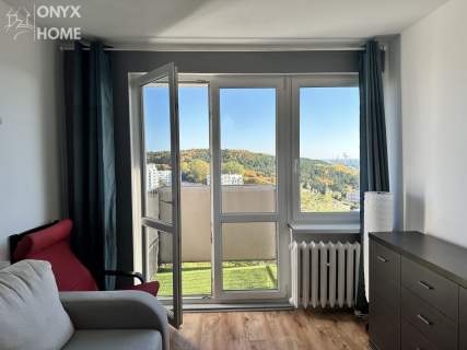 3 pokoje umeblowane Piękny widok Balkon, piwnica