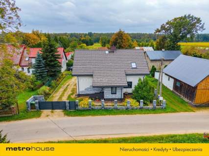 Piękny dom z pełnym wyposażeniem - działka 7200 m2