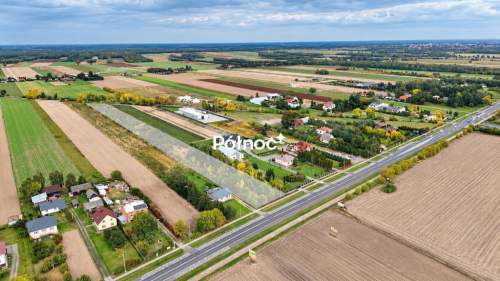 Działka 1,49 ha Sławacinek Nowy, dojazd z dwóch stron