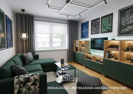 2 pokoje Możliwość otwarcia kuchni na salon