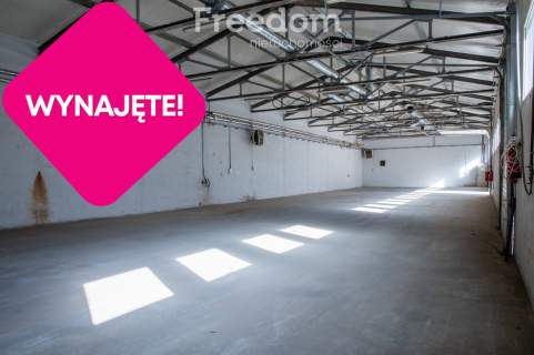 Hala/magazyn na wynajem o pow. 488,18 m2-Radom