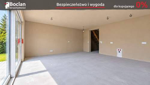 Funkcjonalny, słoneczny bliźniak z dużym ogrodem