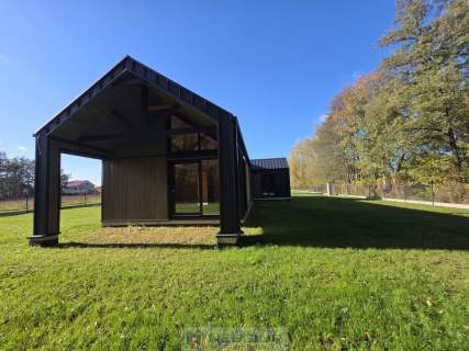 Nowoczesny dom 90 m w Golicach blisko natury