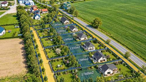 Działka budowlana na sprzedaż, 1280 m2, Uzdowo