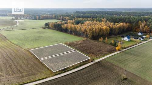 Stawiska 9 km od Kościerzyny Działki budowlane