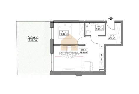 Nowoczesny apartamentowiec blisko natury