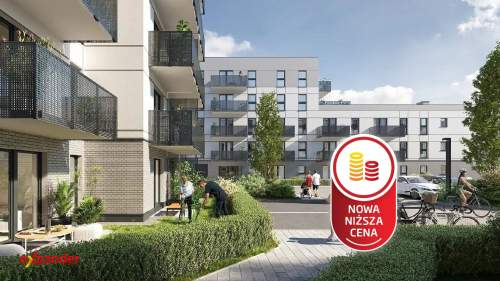 Podgórze 2 pokoje 38,5m2 - zieleń, SKA25mi Centrum PROMOCJA