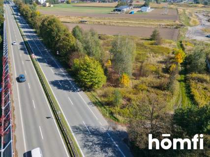 Atrakcyjna działka usługowa 1,07 ha przy DK81