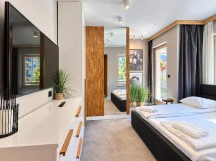 WYJĄTKOWY APARTAMENT W SERCU ZAKOPANEGO 58 m2 3 POKOJE BASEN