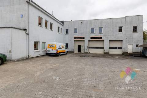 Obiekt z parkingiem, częścią warsztatowo - biurową 500m2