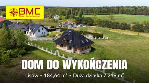 Lisów- Dom w spokojnej okolicy z dużą działką