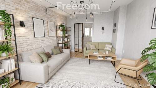 Mieszkanie 43, 3 m , 2 pokoje, duża loggia, 1 piętr