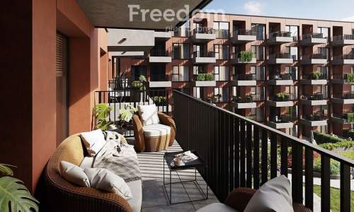 2 pokoje 47,52 m loggia Pruszków