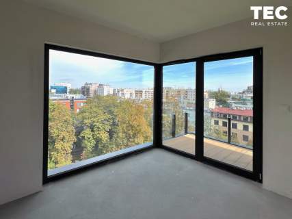 Bez prowizji i PCC, 2 pokoje, okno panoramiczne z balkonem