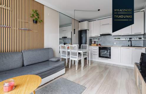 3 pokoje, balkon i 100 m wspólnego tarasu
