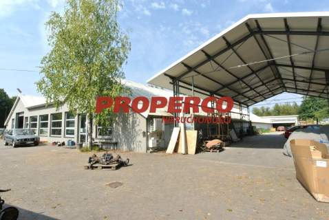 Hale, hotel, restauracja, budynek, działka 1,5ha