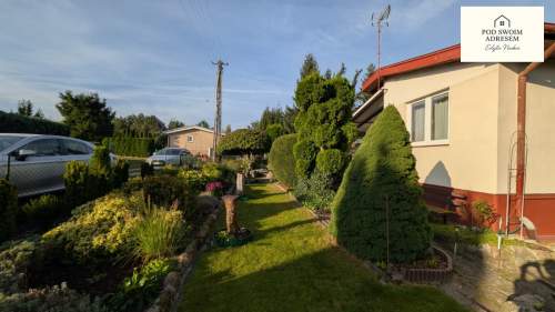 Zadbana działka ROD w Wierzchucinku
