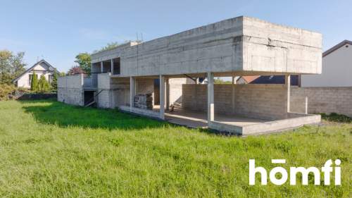Nowoczesny design z betonu 2 tarasy 248 m2