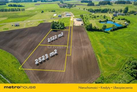 Krupin - działki 2500 m2 z warunkami zabudowy