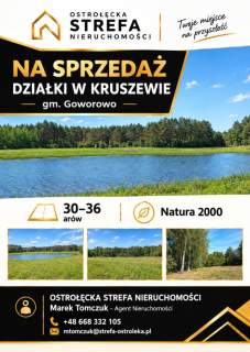 Kruszewo, gm. Goworowo, Działki 30-36 arów