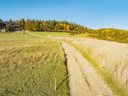 Działka budowlana w Łopusznej z widokiem na Tatry