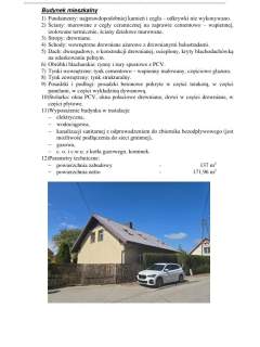 Konkurs ofert - Wilkszyn 5 pokoi