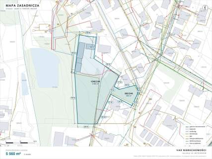 Działka mieszkaniowo-usługowa w ścisłym centrum mi