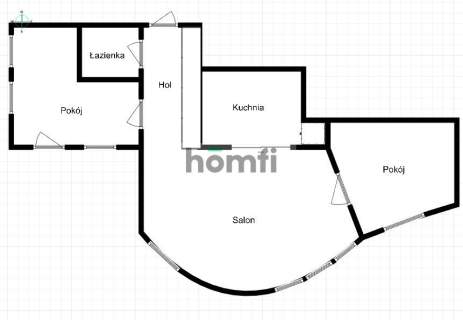 3 pokoje 56 m2 Centrum Kaszubska Pomorska