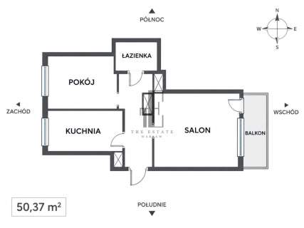 2 pokoje, duży balkon z widokiem Chomiczówka