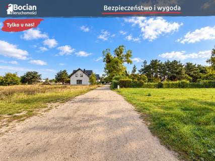 Płaska, słoneczna, ogrodzona z PnB - Klukowo