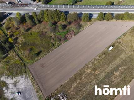 Atrakcyjna działka usługowa 1,07 ha przy DK81