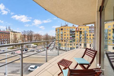 3 POKOJE PRZY WYSPIE SŁODOWEJ PARKING, BALKON