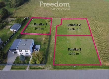 Działka z warunkami zabudowy Osiek Wielki I