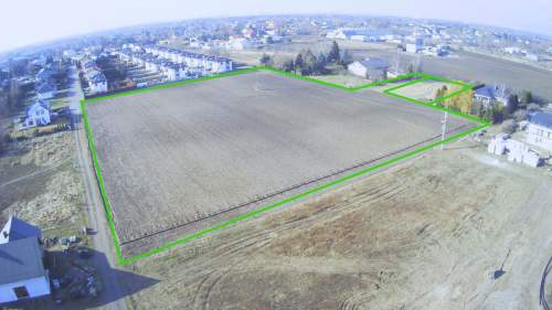 Działka inwestycyjna pod zabudowę bliźniaczą.