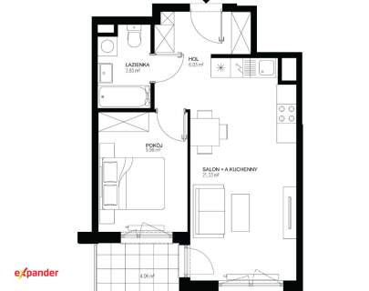 Nowe 2 pokoje 41m2 Bokserska Mokotów