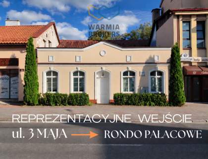 Centrum Morąga budynek handlowo-usługowy 328,67 m
