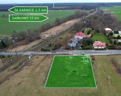 Wynajmę ogrodzony plac przy DK37 Karwice pod bazę lub skład
